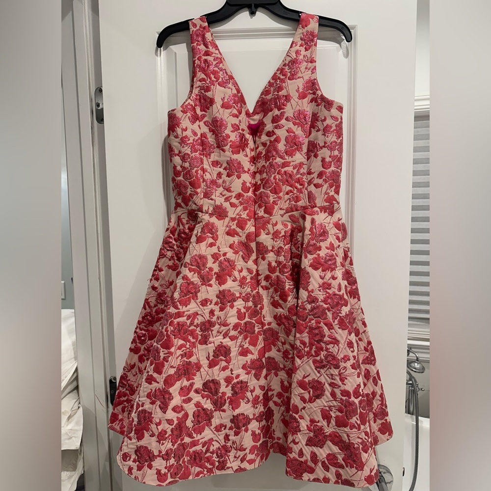 Christian Siriano Floral Dress Resort 2017 Cocktail Formal - Picture 3 of 5
